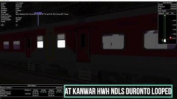 DURONTO vs HUMSAFAR - CHASING AND OVERTAKE IN OPEN RAILS