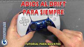 Soluciona PARA SIEMPRE el Drift de tu mando Playstation 5. TUTORIAL PARA NOVATOS. Efecto hall.