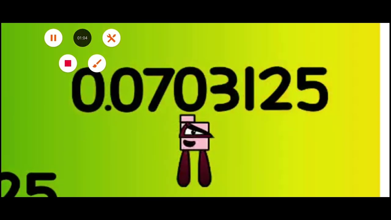 128ths 0.0078125 - 0.125