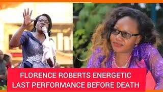 FLORENCE ROBERTS Energetic last PERFORMANCE before her painful Death 😭