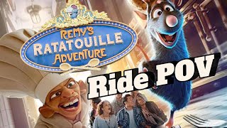 Remy's Ratatouille Ride POV | Epcot Rides Disney World