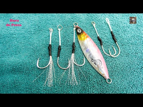 With this assembly you will have better bites. // How to tie a hook for