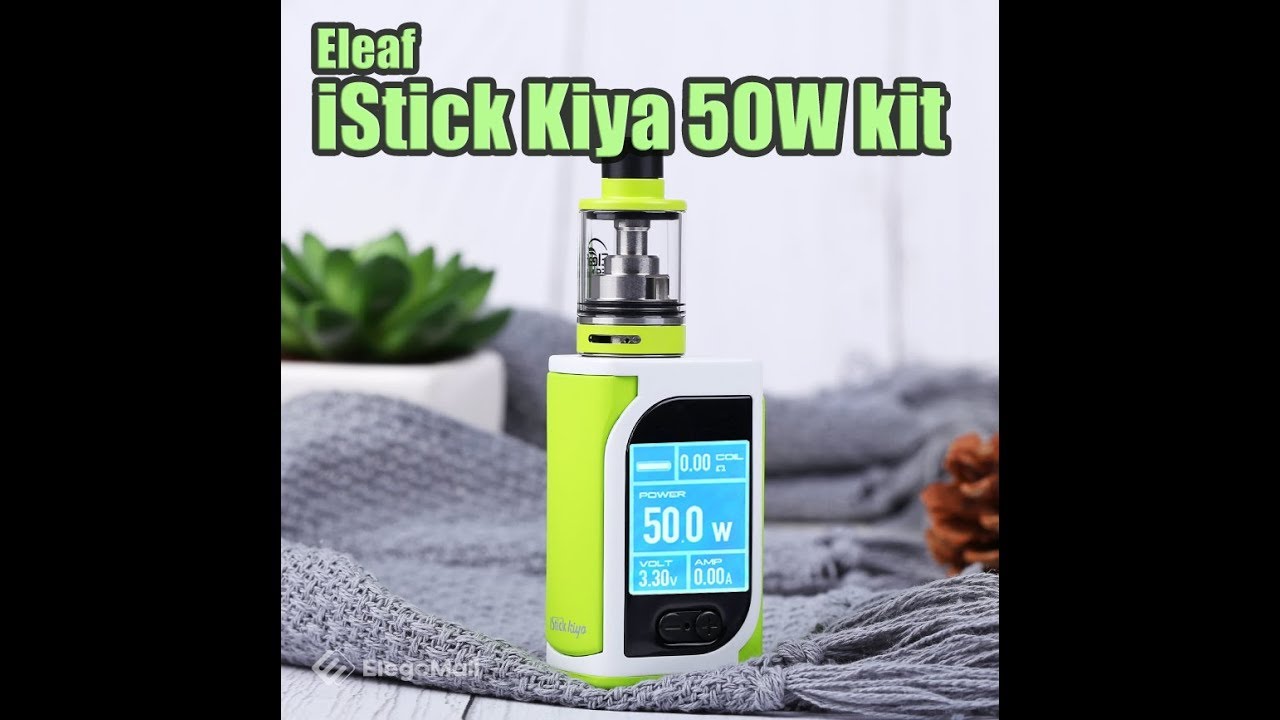 Eleaf iStick Kiya 50W Kit unboxing, how it works??