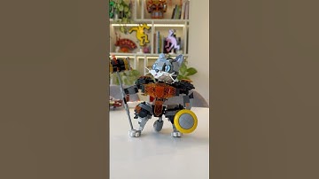 Playful Cat x Ninjago 🔥 Instructions available! #lego #legomoc #reviews #31163 #71806 #ninjago