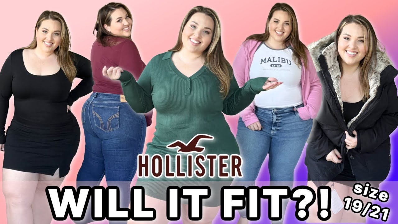 WILL IT FIT?! Hollister Try-On Haul size 19/21