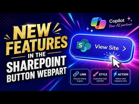SharePoint: Web Part Tombol Baru Saja Mendapatkan Pembaruan UX!