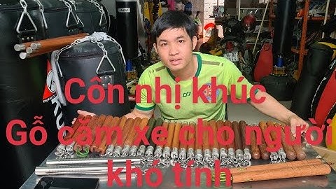 Côn nhị khúc gỗ căm xe Đẹp nhất 2022_Toankungfu