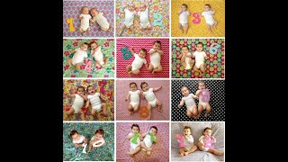 UNIQUE Photoshoot Idea for TWINS👭 Newborn Baby