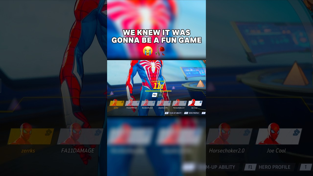 "I'm gonna play Spider-man" 🕷 #marvelrivals #marvelrivalsclips