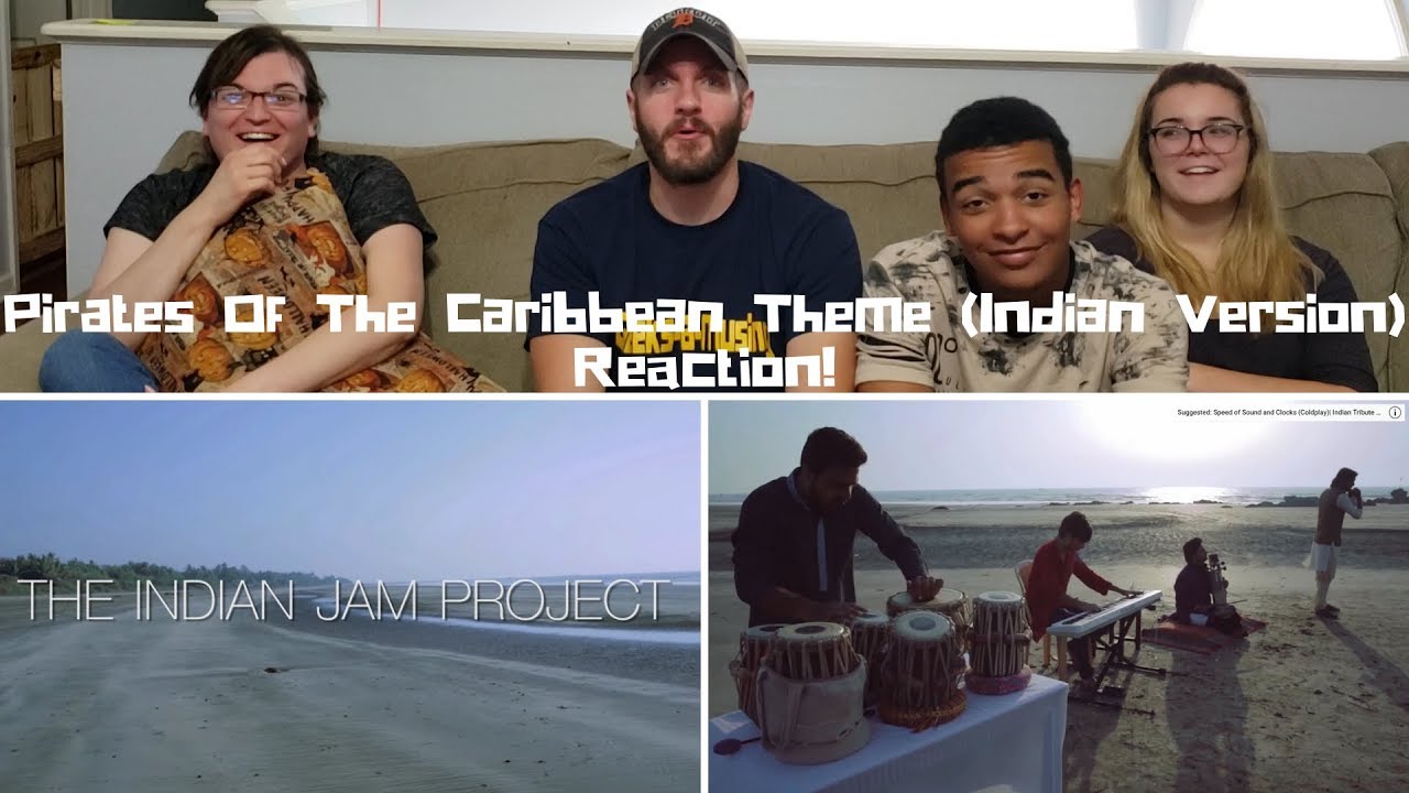 Pirates Of The Caribbean Theme Indian Version  Tushar Lall TIJP Reaction