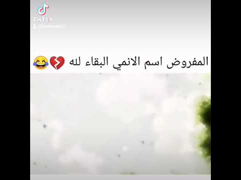 مفروض كان يسمو الانمي البقاء لله