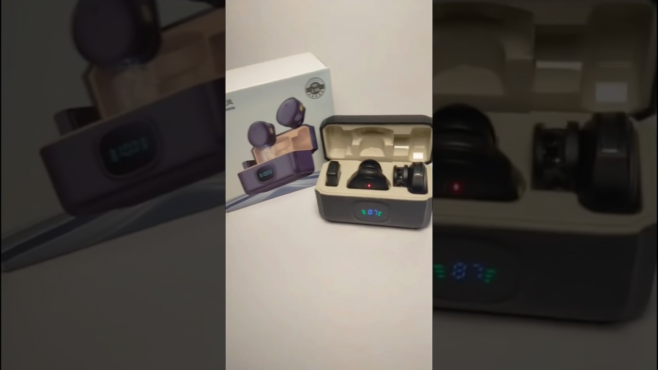 Q8 Baton 2.4g Wireless Microphone With Charging Case – Plug Play