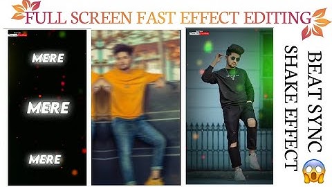 Meri Sapno Ke Rani Kab BeatSync Status Video editing Kinemaster ShakeEffect Status Editing In Reels