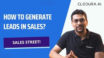 How to generate leads in sales? Answered by Kapil Khangaonkar-Codura.AI