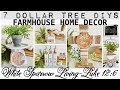 7 DOLLAR TREE DIY PROJECTS | $3 OR LESS! | SUPER CUTE FARMHOUSE HOME DECOR PROJECTS