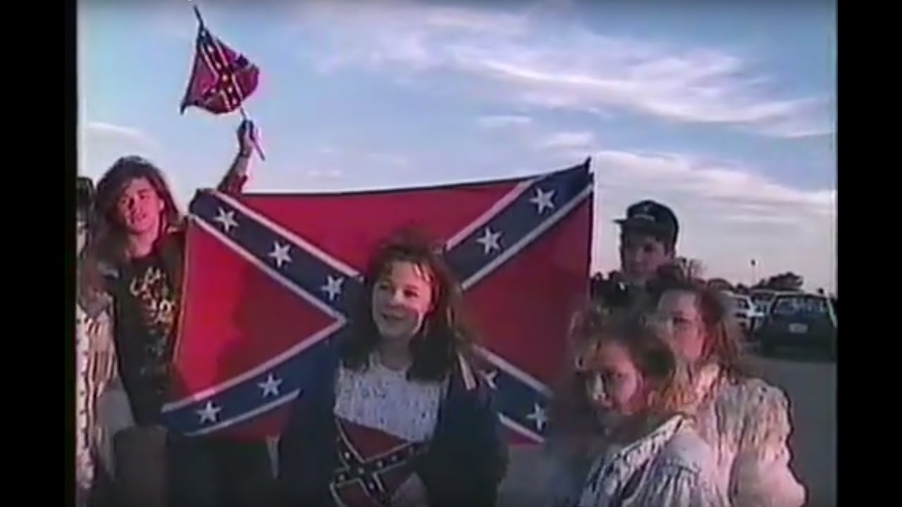 rebel-flag-racism-at-south-west-high-school-in-fort-worth-texas-1990