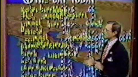 KGO-TV Pete Giddings Scrambled Graphics