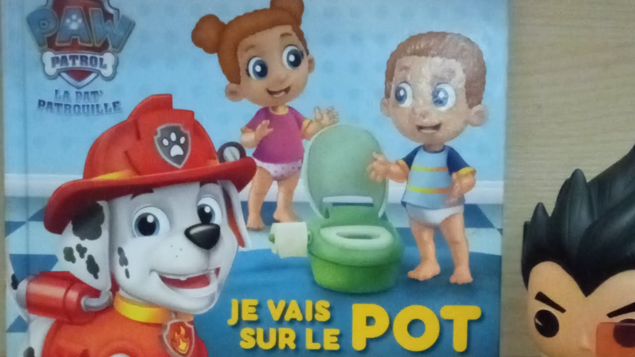 Histoire racontée : Je vais sur le pot avec la Pat'Patrouille 