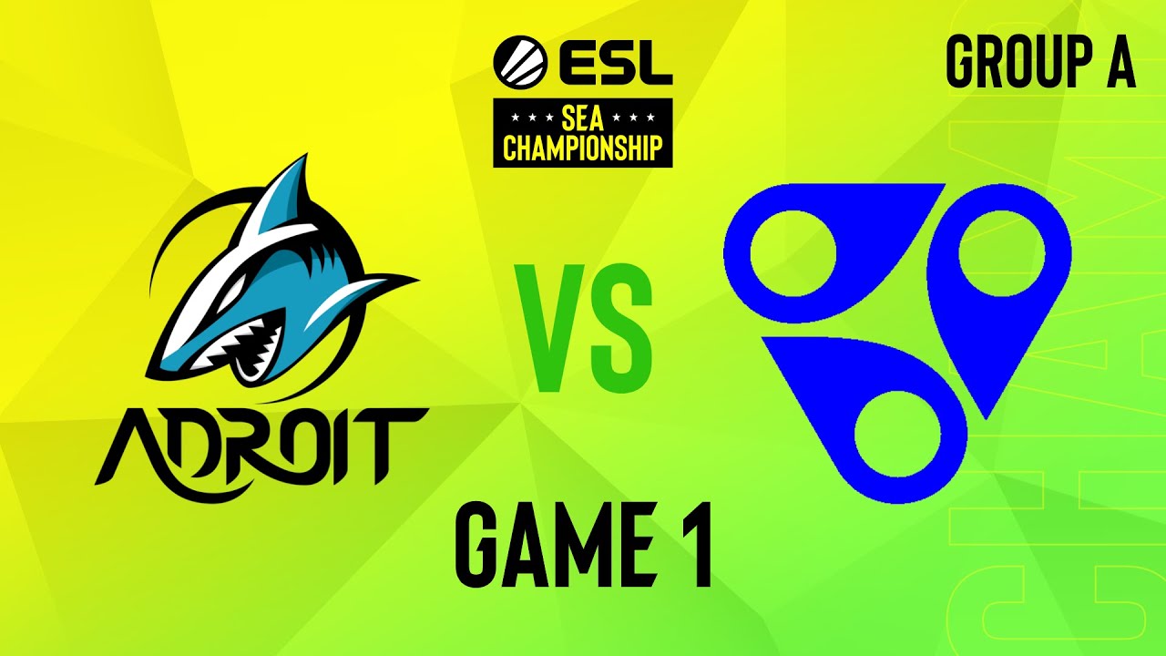 Adroit vs Reality Rift - Game 1 [ESL SEA Championship]