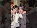 ちょこもなかではんぶんこ🎁🧣 #はんぶんこクリスマス #冨田菜々風 #蟹沢萌子 #ノイミー #shorts