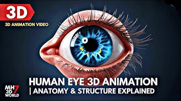 𝗛𝗼𝘄 𝘁𝗵𝗲 𝗛𝘂𝗺𝗮𝗻 𝗘𝘆𝗲 𝗪𝗼𝗿𝗸𝘀 | 𝗦𝘁𝘂𝗻𝗻𝗶𝗻𝗴 𝟯𝗗 𝗔𝗻𝗶𝗺𝗮𝘁𝗶𝗼𝗻 𝗘𝘅𝗽𝗹𝗮𝗶𝗻𝗲𝗱!