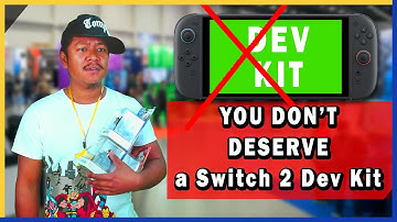 What people think asking for a Nintendo Switch 2 Dev Kit is like | Dramatic Reenactment