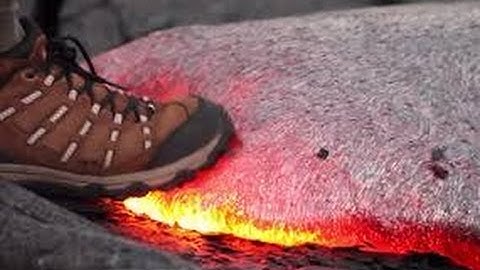 What you can learn from a quick step on hot lava.