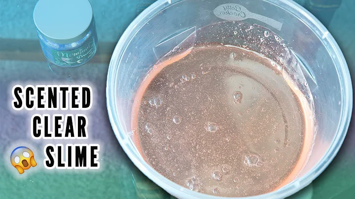 HOW TO MAKE SCENTED CLEAR SLIME - EASY!