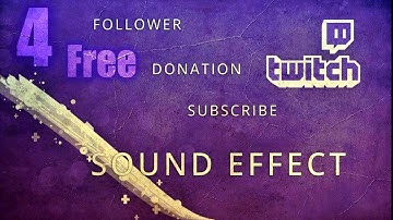 Twitch Free Sound Alert - Donation #9