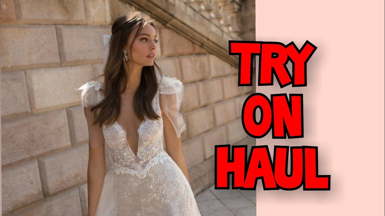 Try Robe 4K Robes Try on haul | See through Transparent challange | elegent ...