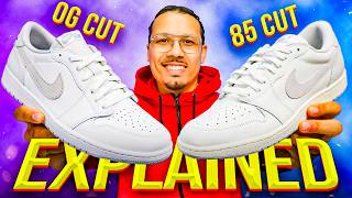 Air Jordan 1 Low OG vs 85 Cut EXPLAINED