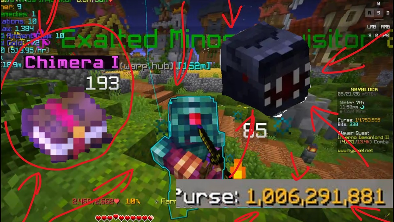 Hypixel Skylock RNG drops HYPIXEL MOMENTS (2)