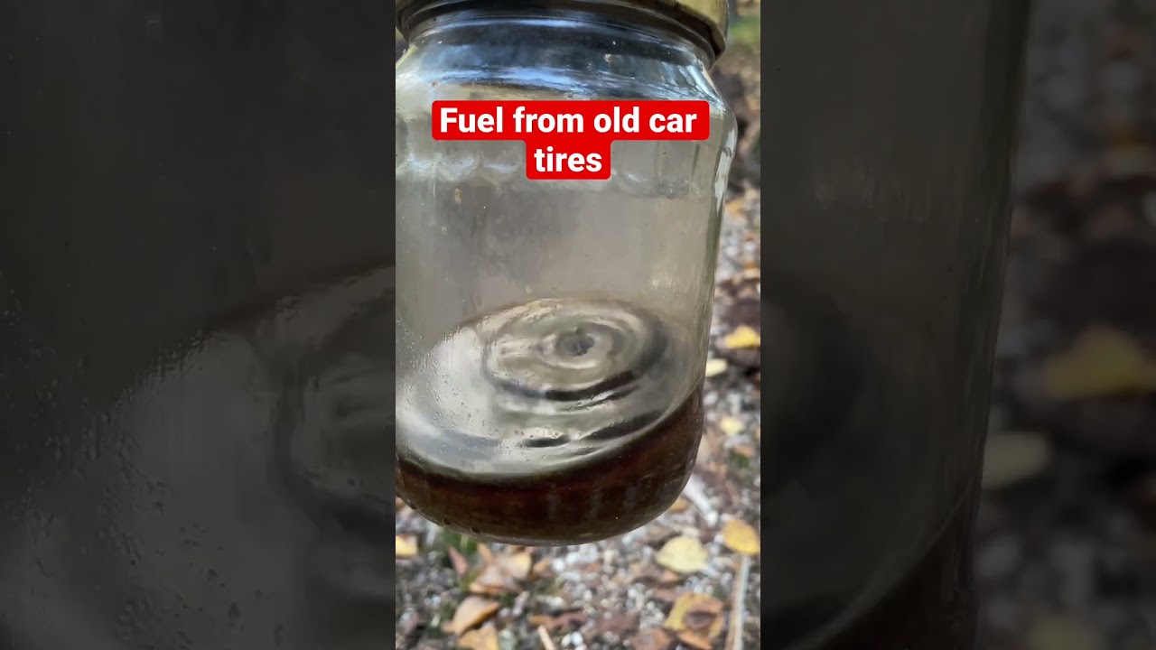 Fuel from old car tires 