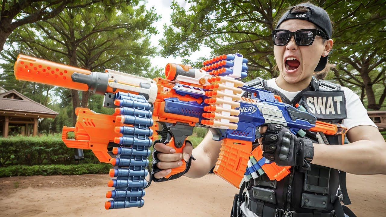 SEAL X Nerf War : SEAL X Counter-Attack! Epic Nerf Guns Battle For