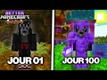 Survivre 100 jours en hardcore sur better minecraft 1