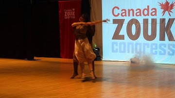 Mélodie Gabrielle & Jules Bertrand. Camera-2. Zouk Soul @ Canada Zouk Congress 2015.
