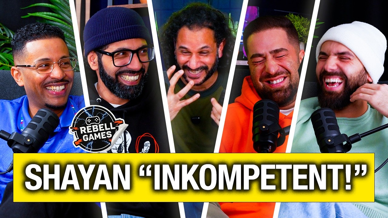 SHAYAN GARCIA nimmt RebellComedy AUSEINANDER! I Rebell Games