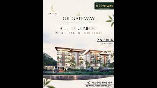 Experience premium living at GK Gateway, Whitefield by GK Group. #gkgroup #realestate