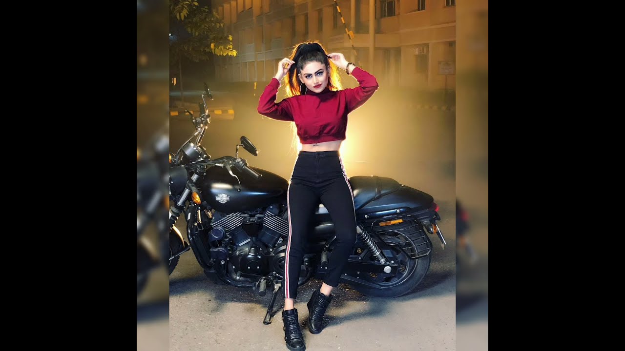 Famous photography pose with royal Enfield (Bullet) - YouTube
