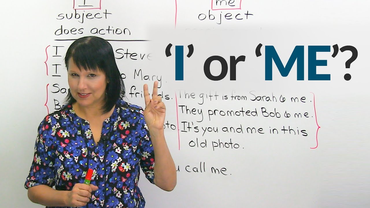 ⁣Tricky Pronouns: ‘I’ or ‘ME’?