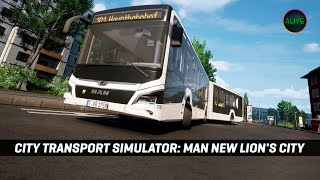 CITY TRANSPORT SIMULATOR - MAN NEW LION'S CITY | ОБЗОР screenshot 2