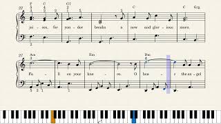 How to Play O, Holy Night, Notes and Lyrics