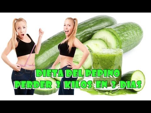 Dieta de tres dias de pepino