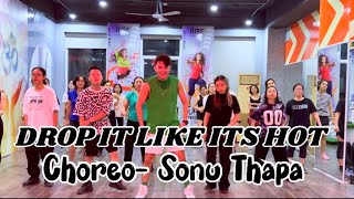 DROP IT LIKE ITS HOT X SAVAGE (AMIGO REMIX) | ZUMBA | DANCE FITNESS | CHOREO SONU THAPA Resimi