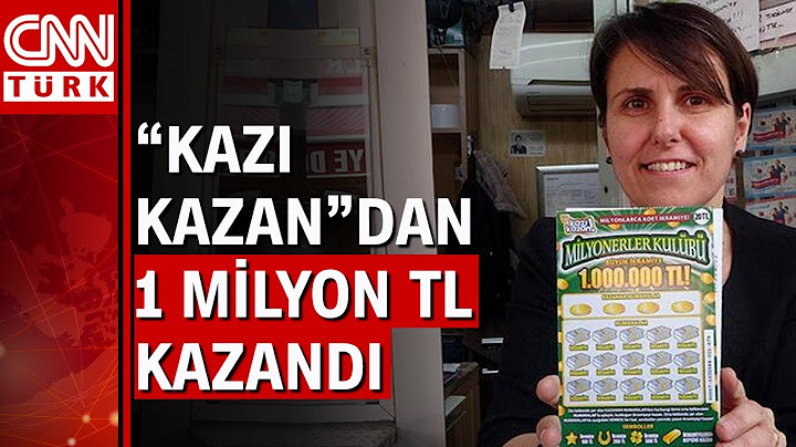 Almak istemediği 'Kazı Kazan' kuponu milyoner yaptı!