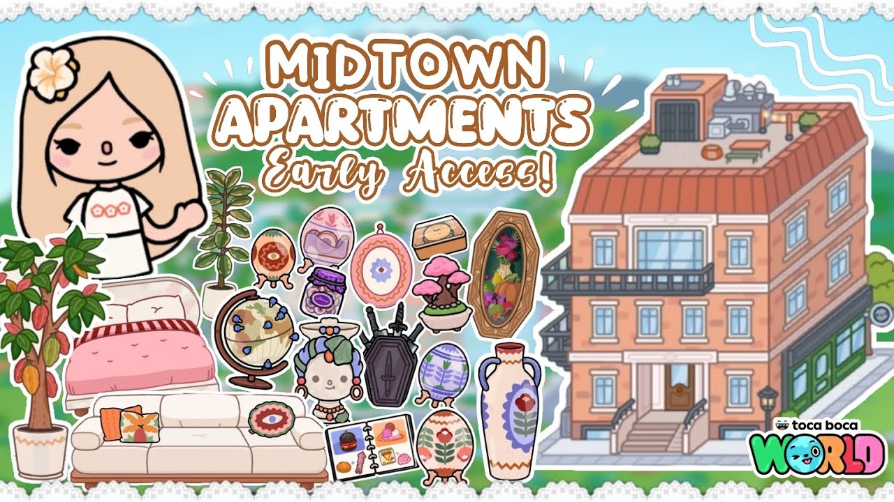 Picture Idea: Midtown Apartments Early Access Toca Boca