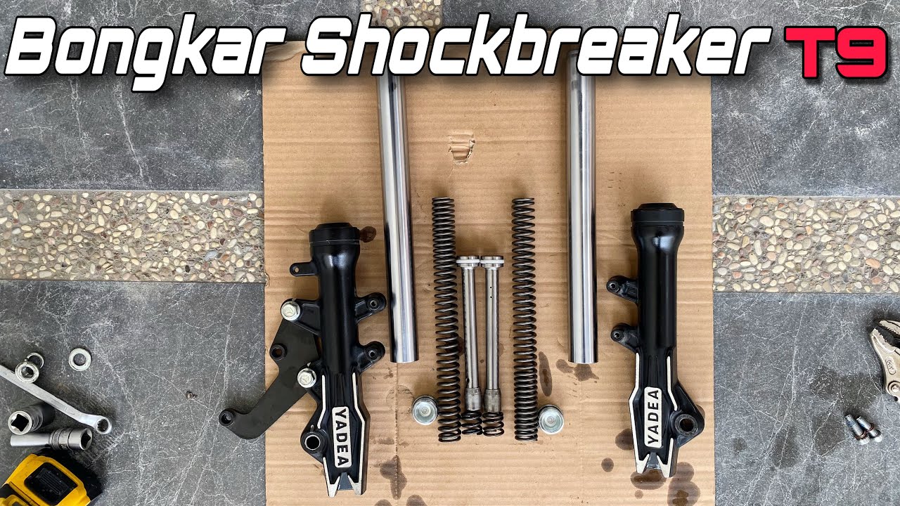 Bikin Empuk Shockbreaker Depan Yadea T9