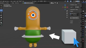 Turn a Simple Cube into a Famous Movie Character in Blender. Step by step