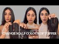 How To - Change the Scalp Colour Of Silk Hair Toppers | Human Hair Toppers India For Hair Thinning