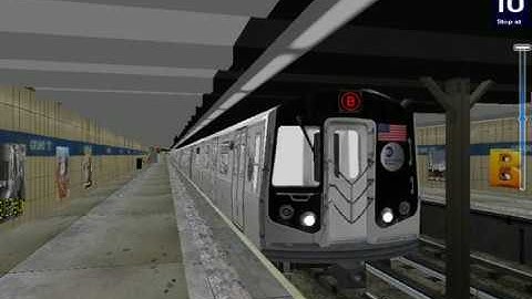 Openbve: R160A B Train Grand St - Coney Island via West End